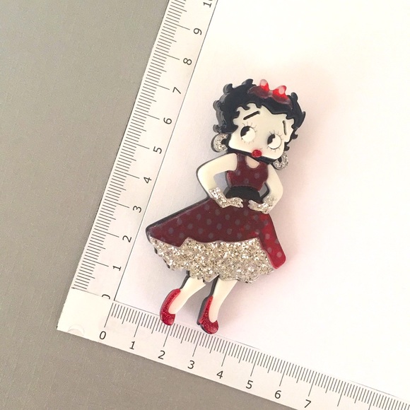 ๐50% OFF/3+...Betty Boop Inspired Brooch - Picture 8 of 9